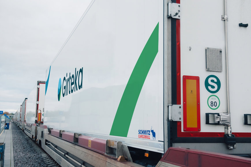 Girteka and CargoBeamer complete the 20,000th intermodal transport together